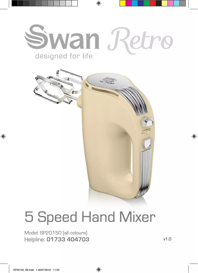 Page 1 de la notice Manuel utilisateur Swan SP20150CN