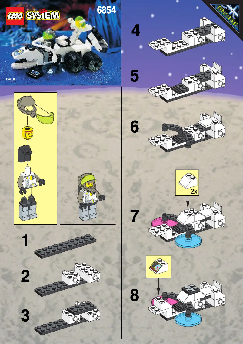 Page 1 of the manual User Manual Lego GROUNDSCAN VEHICLE