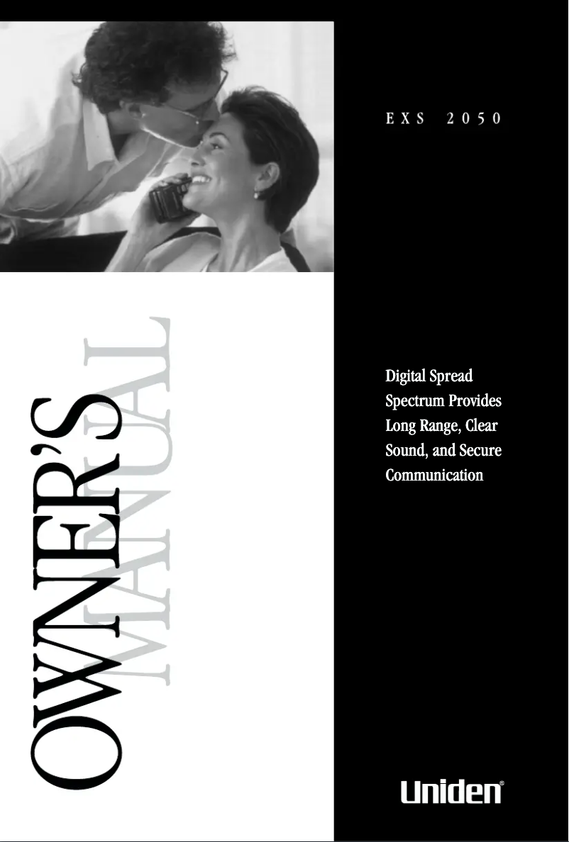 First page image of the manual for EXS 2050