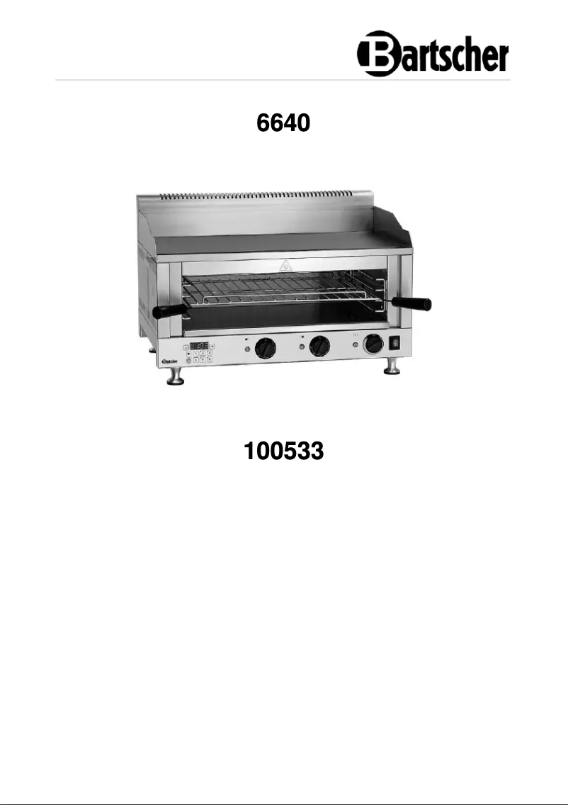First page image of the manual for 100533