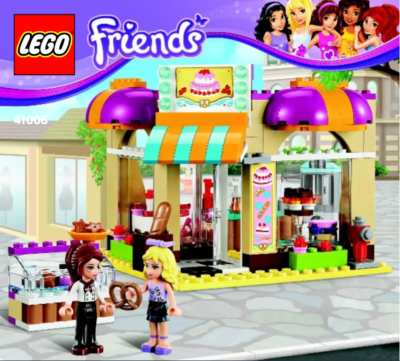 First page image of the manual for Friends 41006