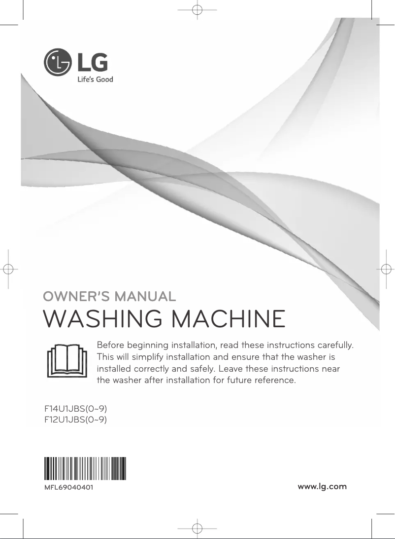 First page image of the manual for F14U1JBS8