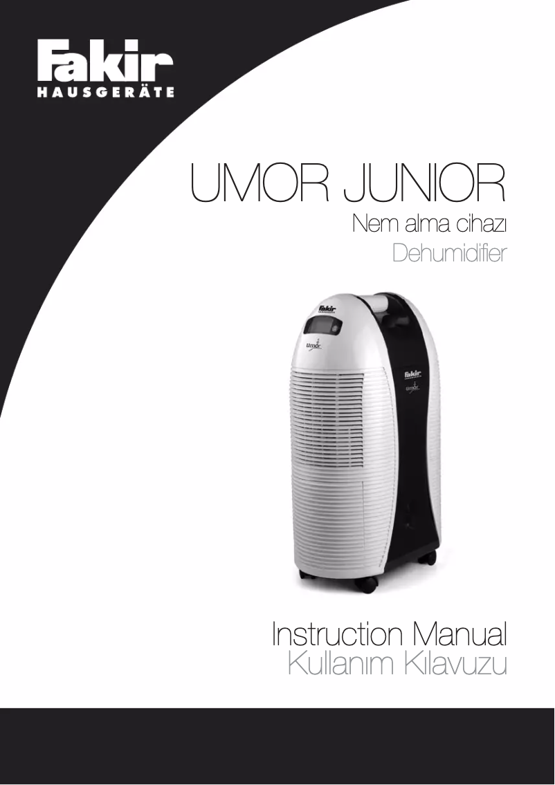 First page image of the manual for Umor Junior