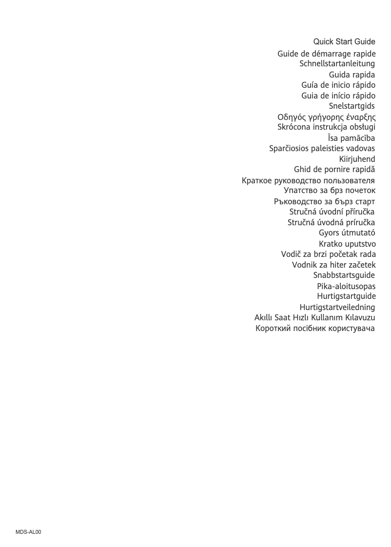 Image de la première page du manuel de l'appareil WATCH 4 Pro