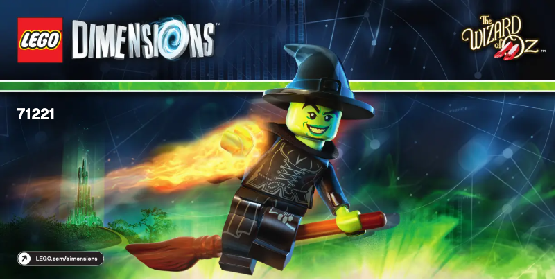 Page 1 of the manual User Manual Lego Wicked Witch Fun Pack 71221