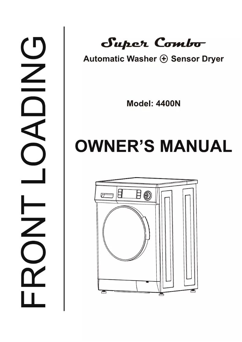 Page 1 of the manual User Manual Equator EZ4400NWhite
