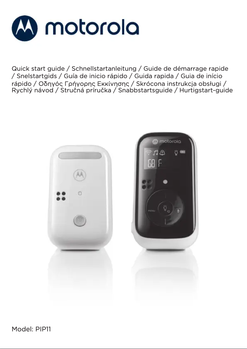 First page image of the manual for PIP11