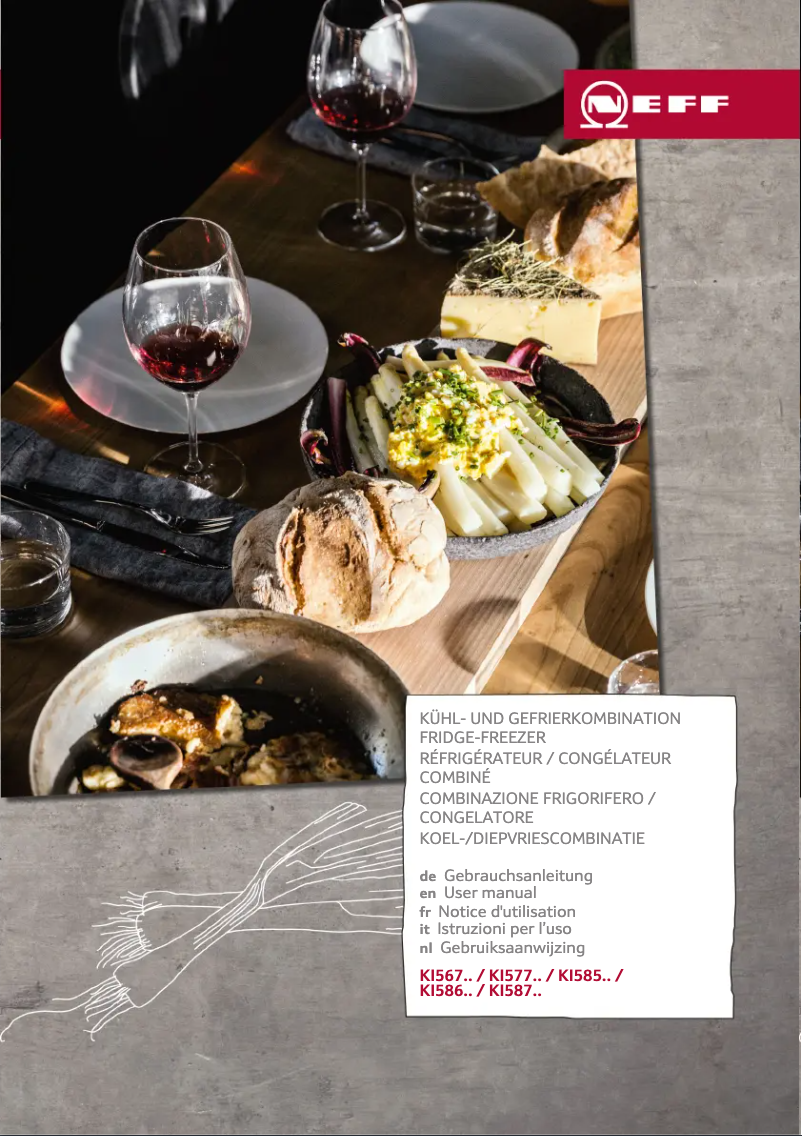 First page image of the manual for KI5862S30S