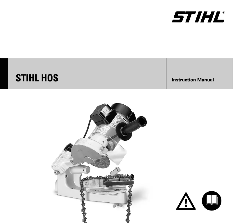 Page 1 of the manual User Manual Stihl HOS