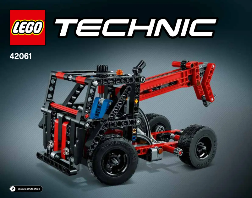 First page image of the manual for Technic 42061