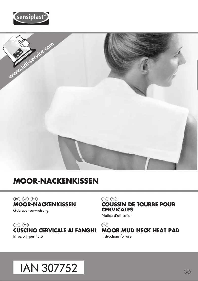 First page image of the manual for IAN 307752