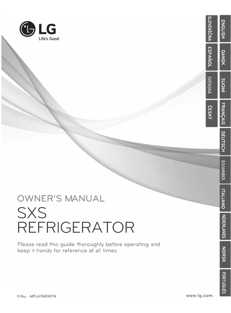 First page image of the manual for GS9366SWQVD