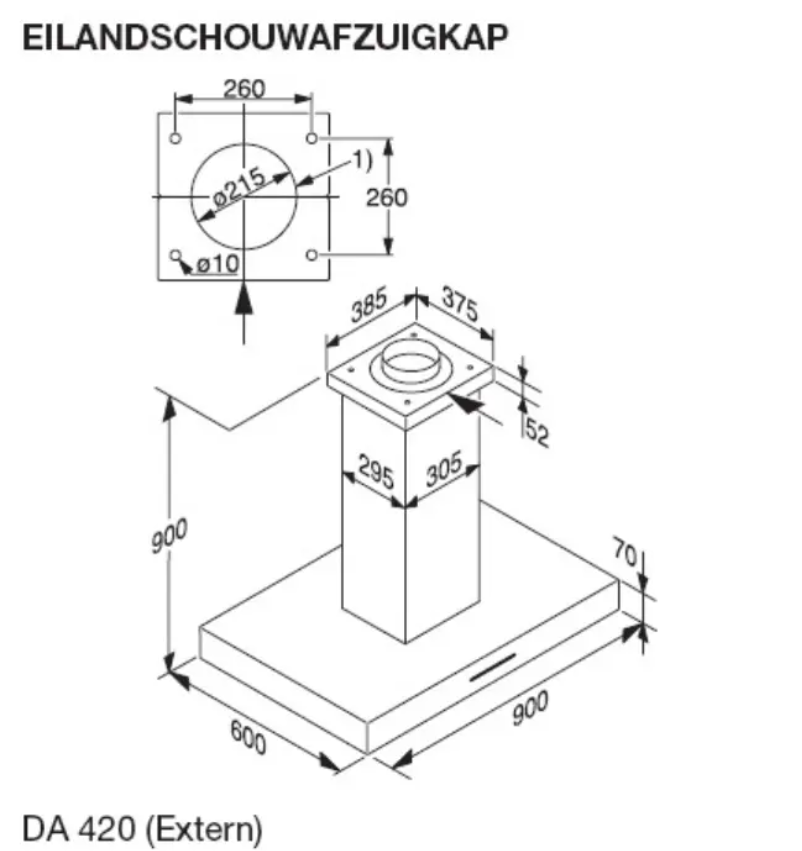 First page image of the manual for DA 420-4 Ext