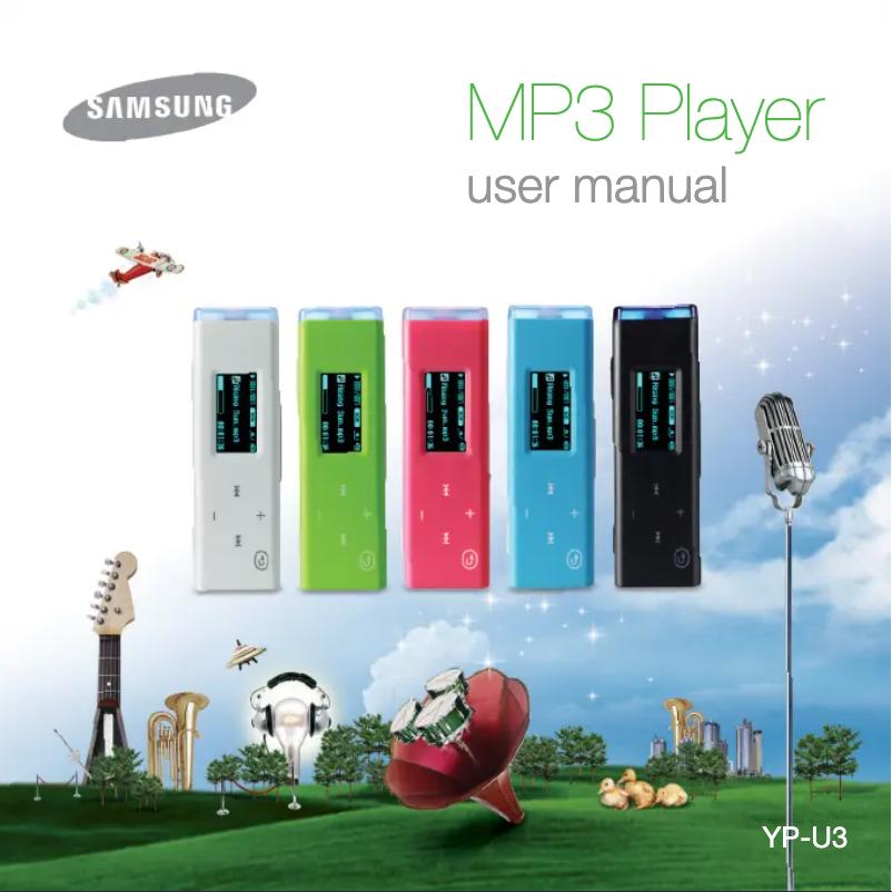 Page 1 of the manual User Manual Samsung YP-U3JQP
