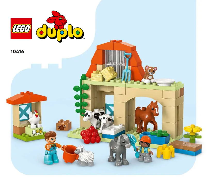 Page 1 of the manual User Manual Lego Duplo 10416