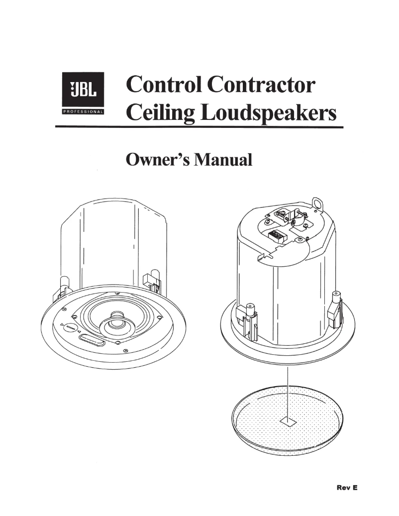 First page image of the manual for Control 26CT