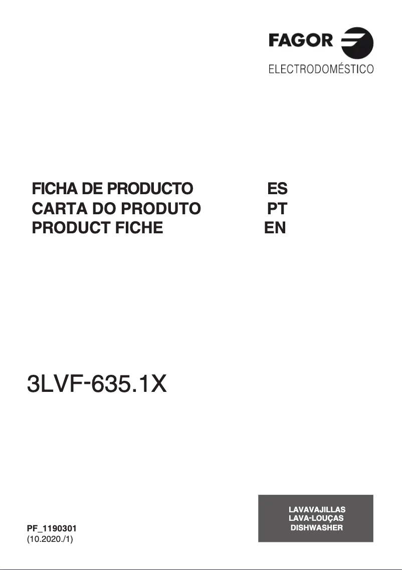 First page image of the manual for 3LVF-635.1X