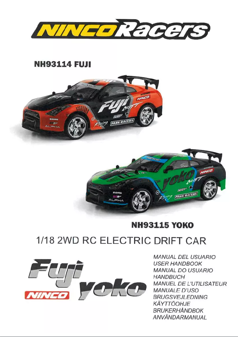 Page 1 of the manual User Manual NINCO Fuji