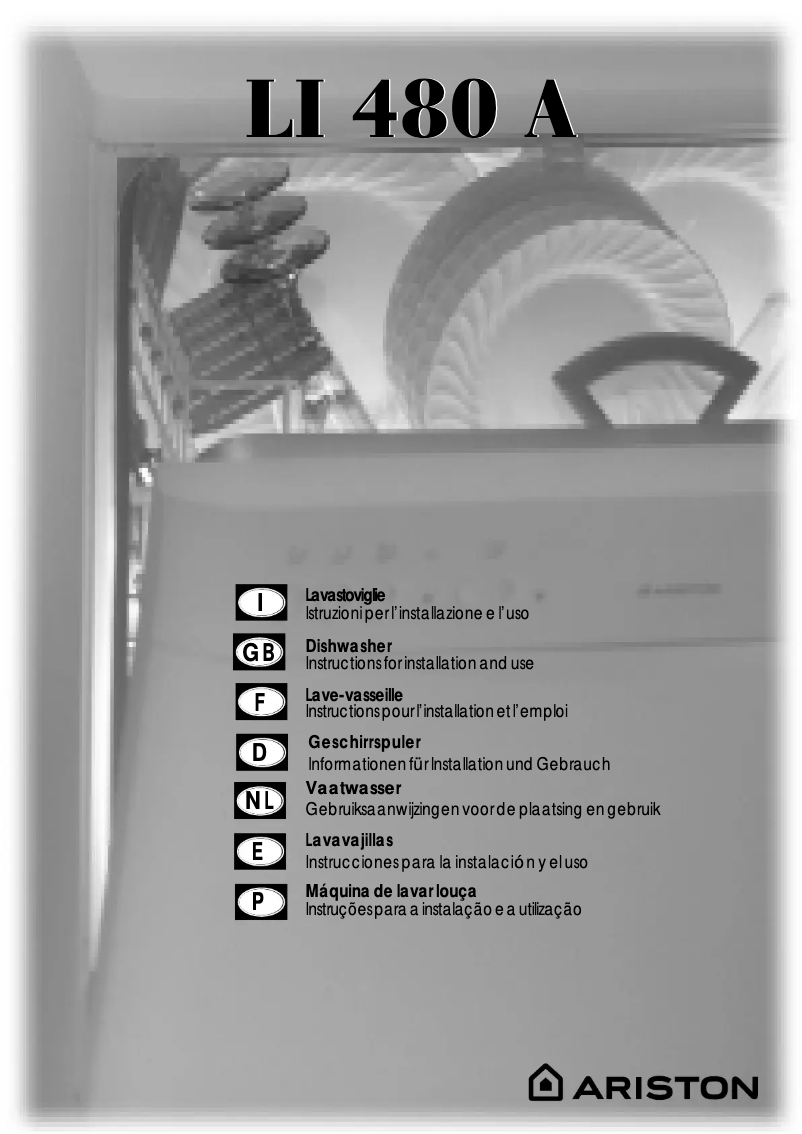 Page 1 of the manual User Manual Ariston Thermo LI480A