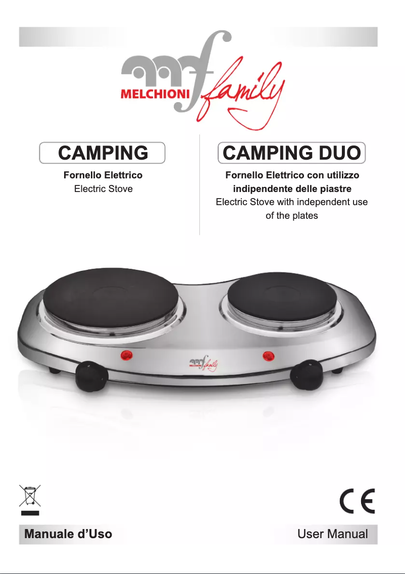 Image de la première page du manuel de l'appareil Camping Duo