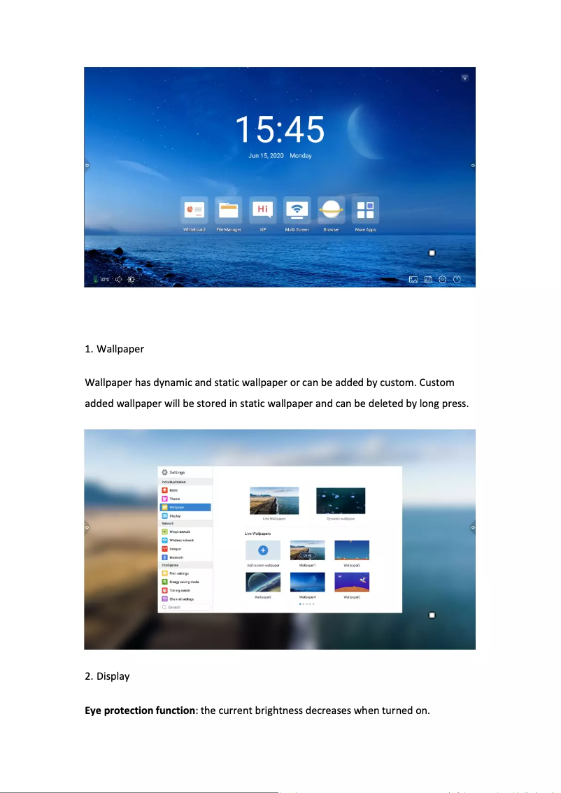 Page 1 of the manual User Manual Allsee PT75H