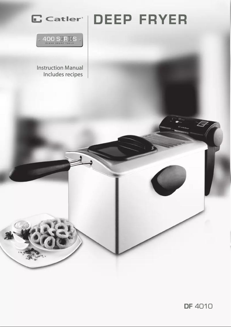 Page 1 of the manual User Manual Catler DF 4010