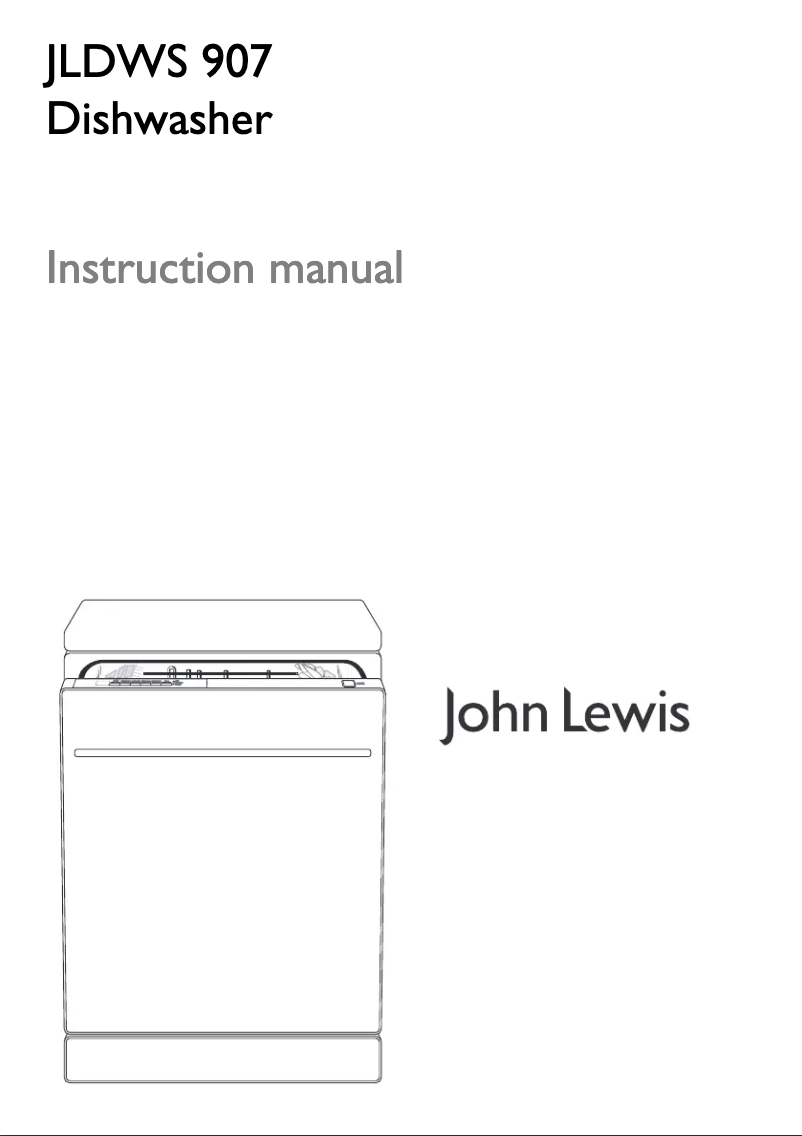 Page 1 of the manual User Manual John Lewis JLDWS 907
