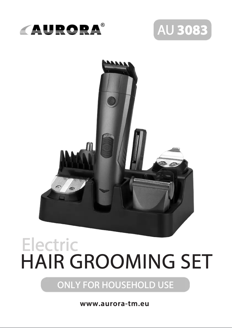 First page image of the manual for AU 3083