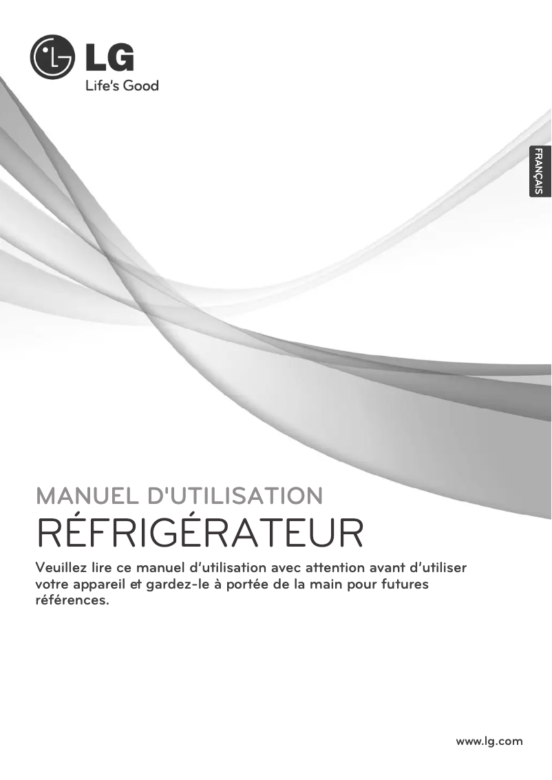 First page image of the manual for GL5141AEAZ