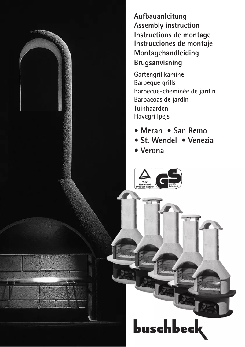 Page 1 of the manual User Manual Buschbeck Verona