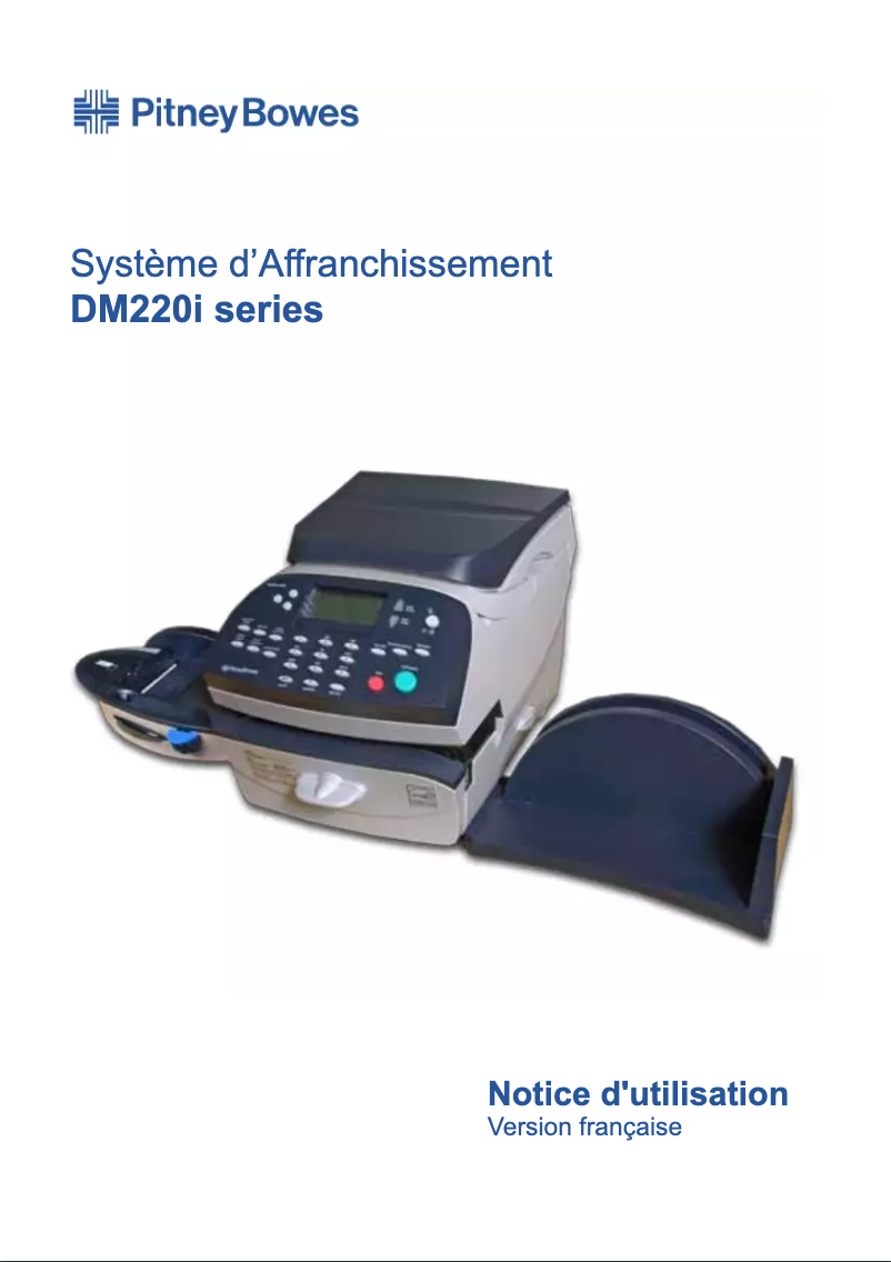 First page image of the manual for DM220i