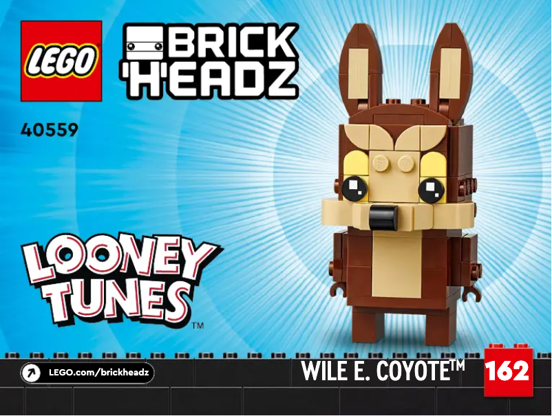 First page image of the manual for Brickheadz 40559