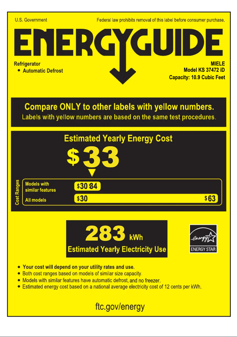 First page image of the manual for KS 37472 iD