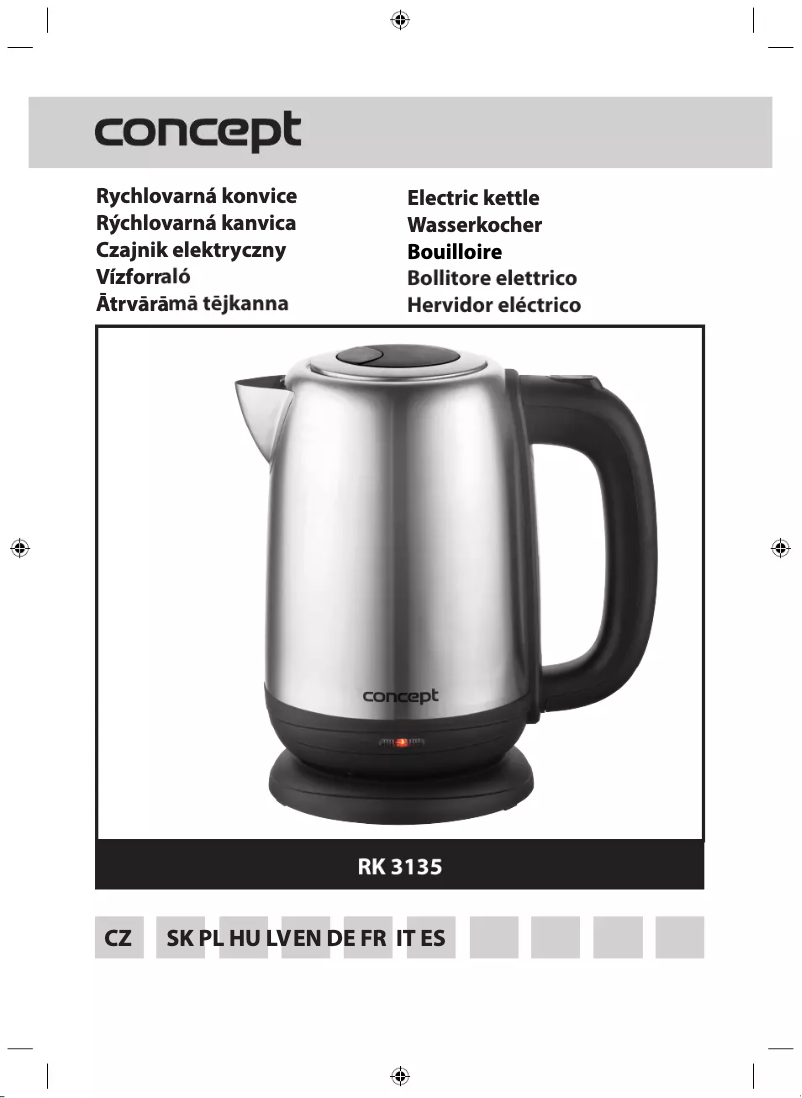 First page image of the manual for RK3135