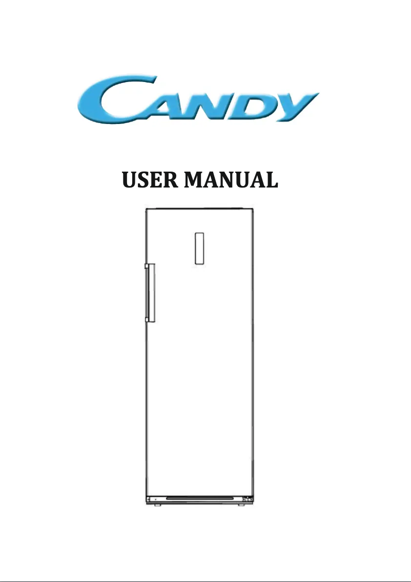 Page 1 of the manual User Manual Candy CNF 1726 EEW