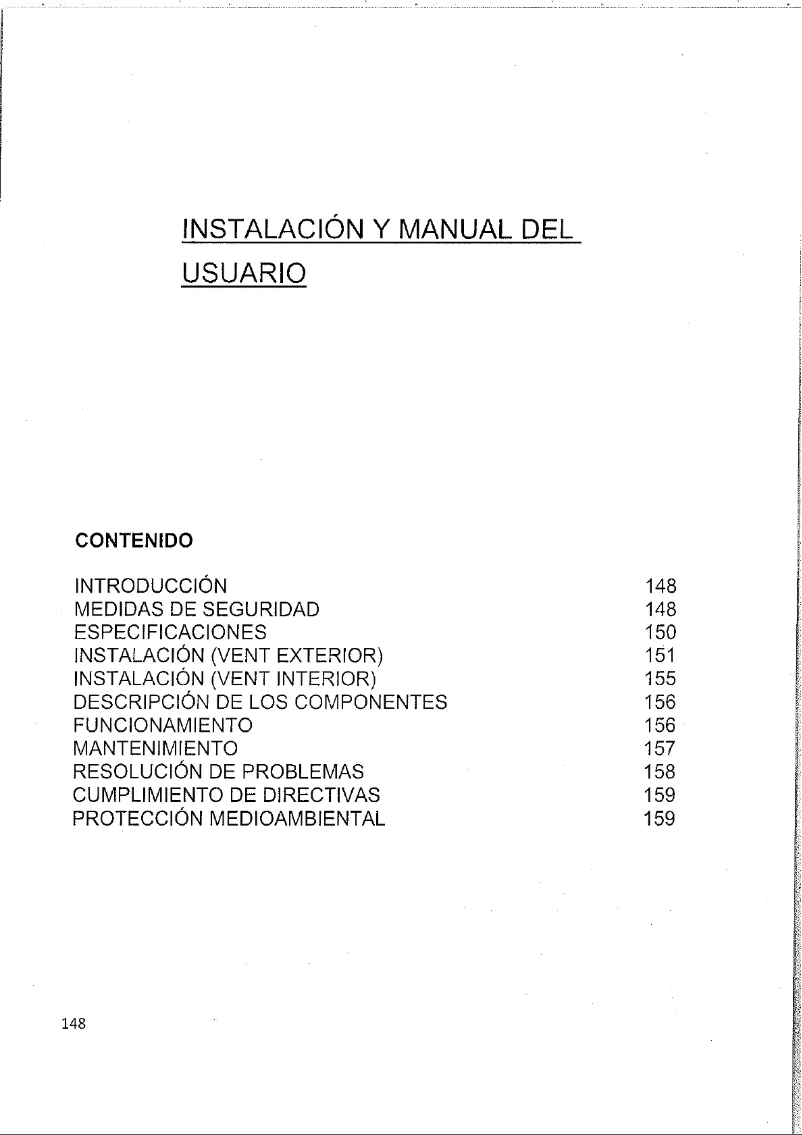 Page 1 of the manual User Manual Candy CMB650X