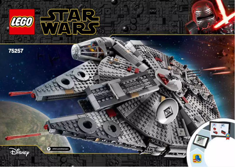 Page 1 of the manual User Manual Lego Star Wars 75257
