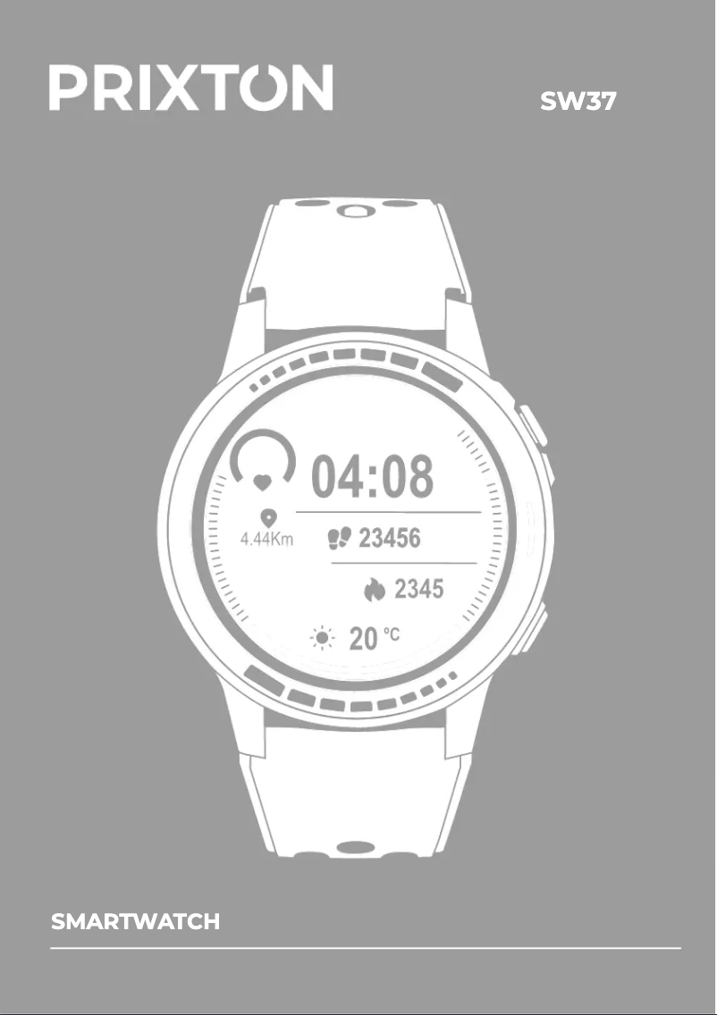 First page image of the manual for SW37