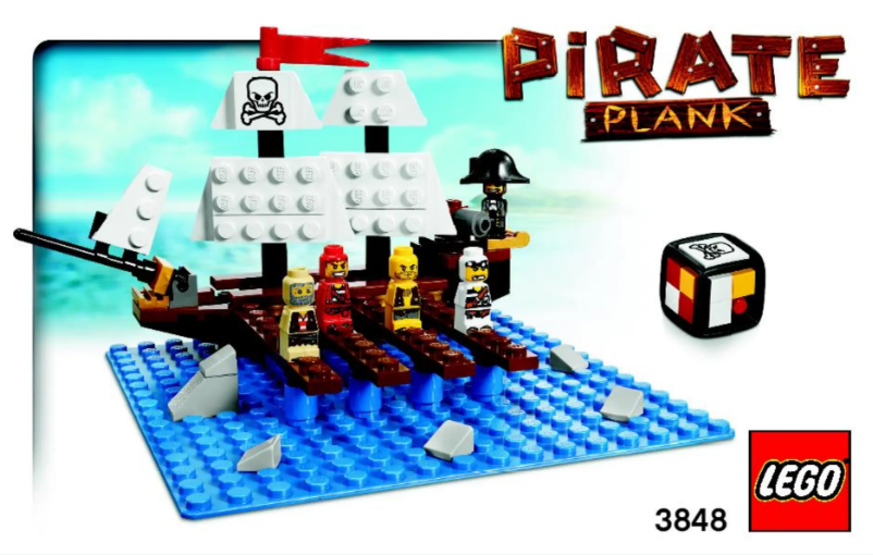 First page image of the manual for Pirate Plank