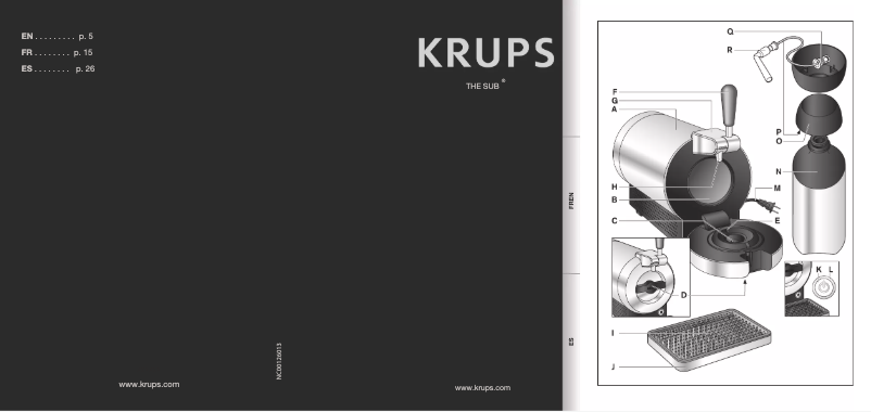 Image de la première page du manuel de l'appareil The Sub