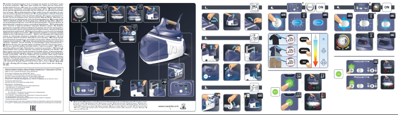 Image de la première page du manuel de l'appareil Perfect Steam Pro DG8644F0