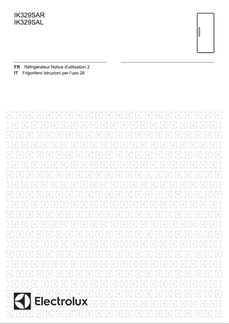 First page image of the manual for IK329SAR