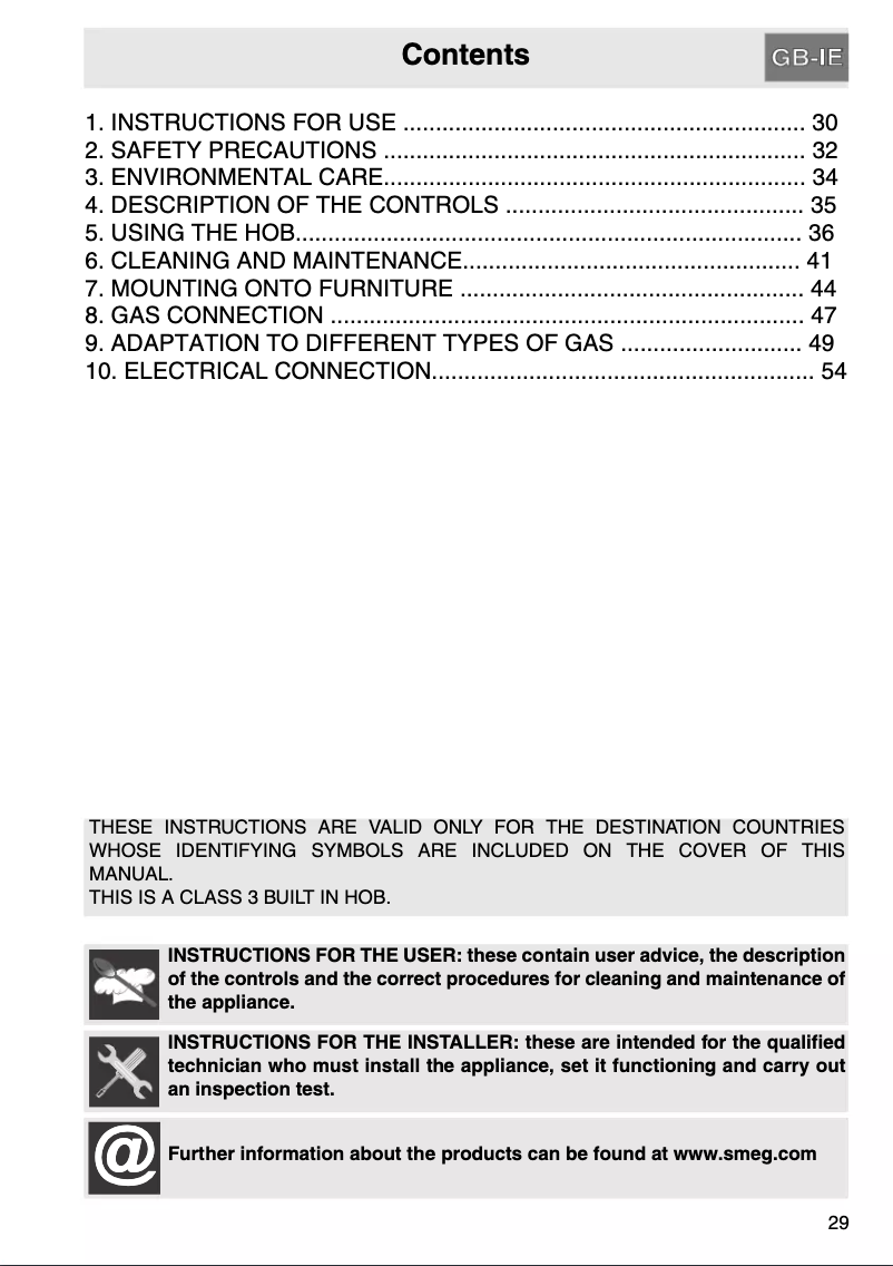 First page image of the manual for PV630N