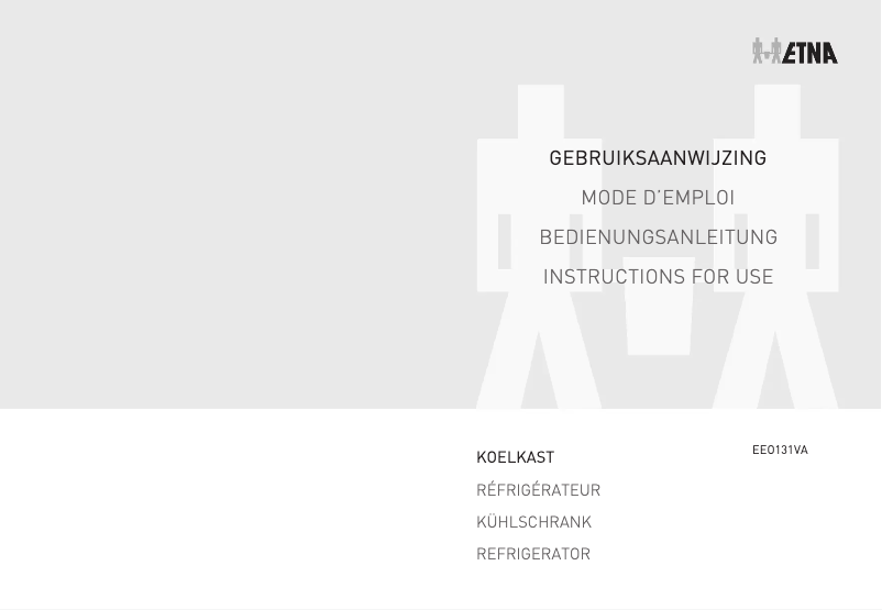 First page image of the manual for EEO131VA