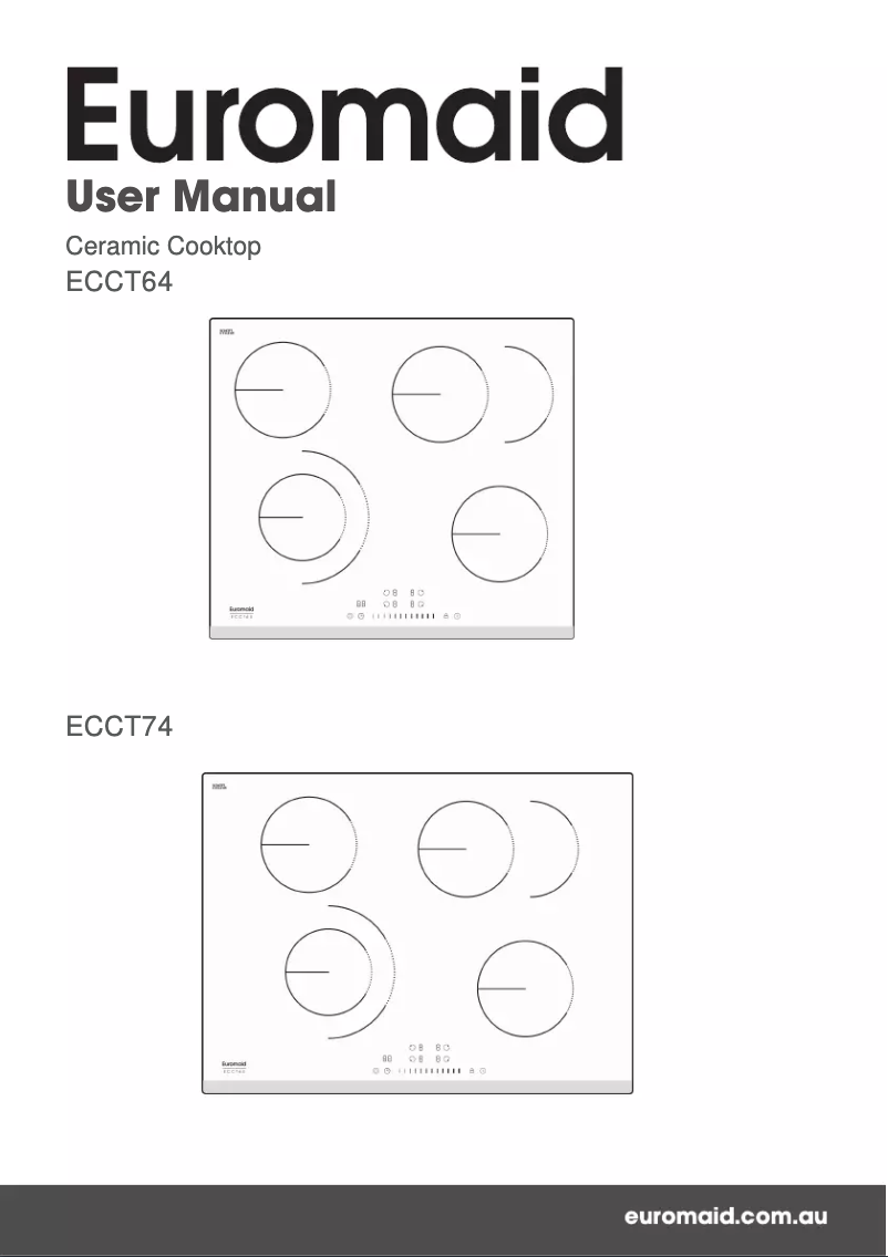 First page image of the manual for ECCT64