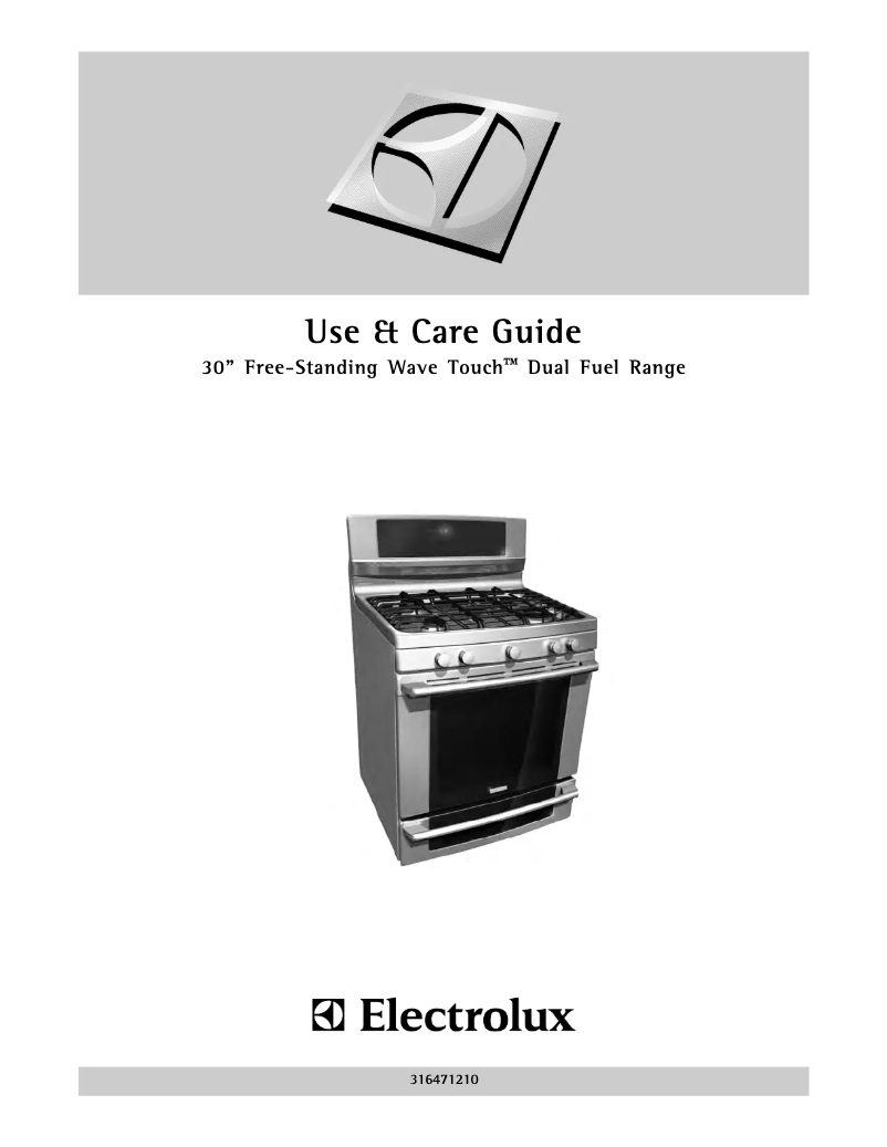 First page image of the manual for EW30DF65GB