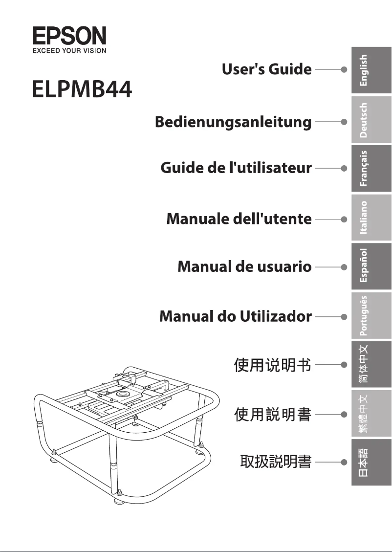 Image de la première page du manuel de l'appareil ELPMB44