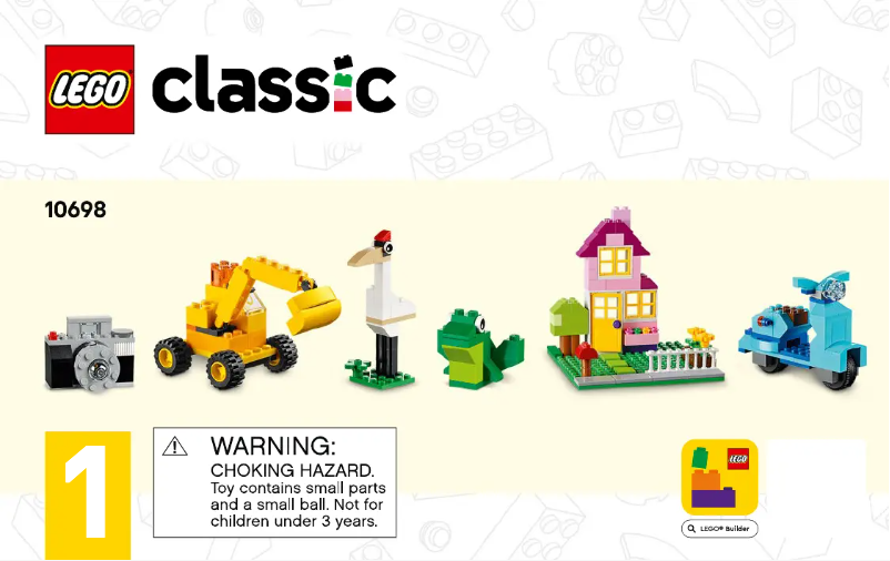 First page image of the manual for Classic 10698
