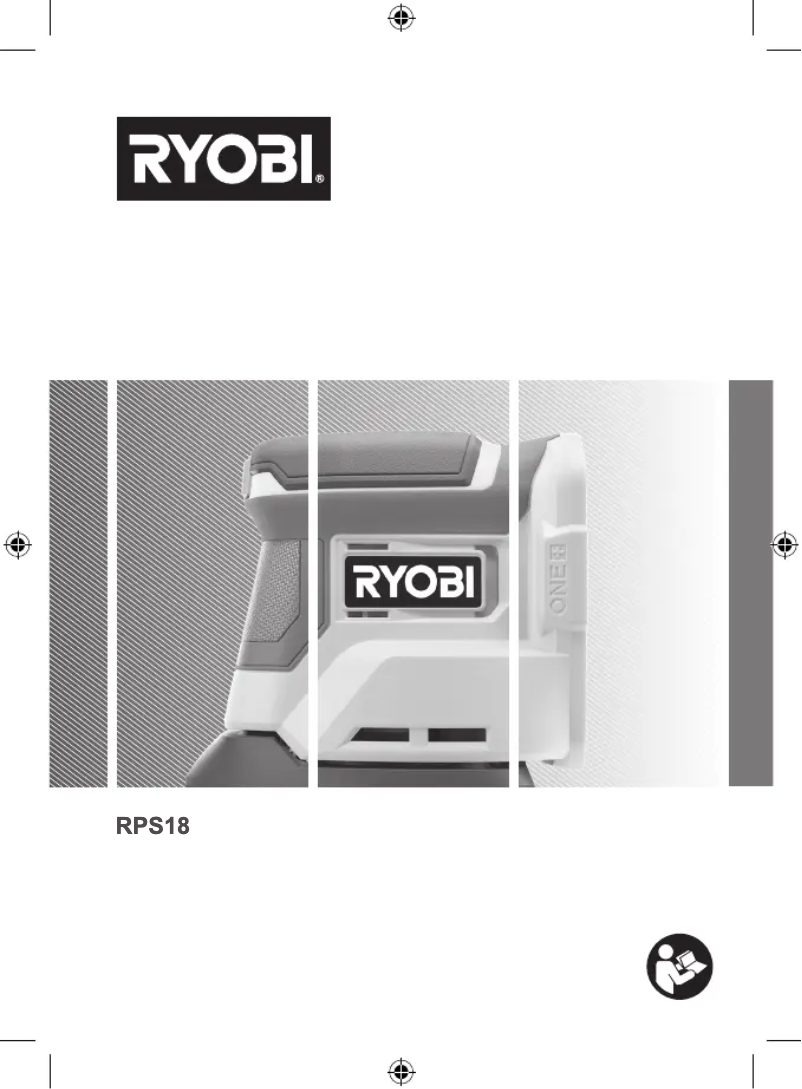 Page 1 of the manual User Manual RYOBI One+ RPS18