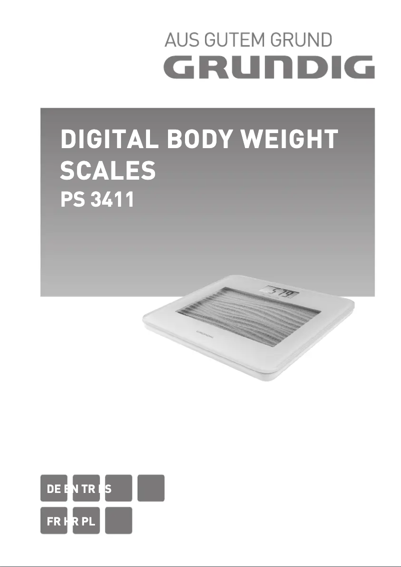 Page 1 of the manual User Manual Grundig PS 3411